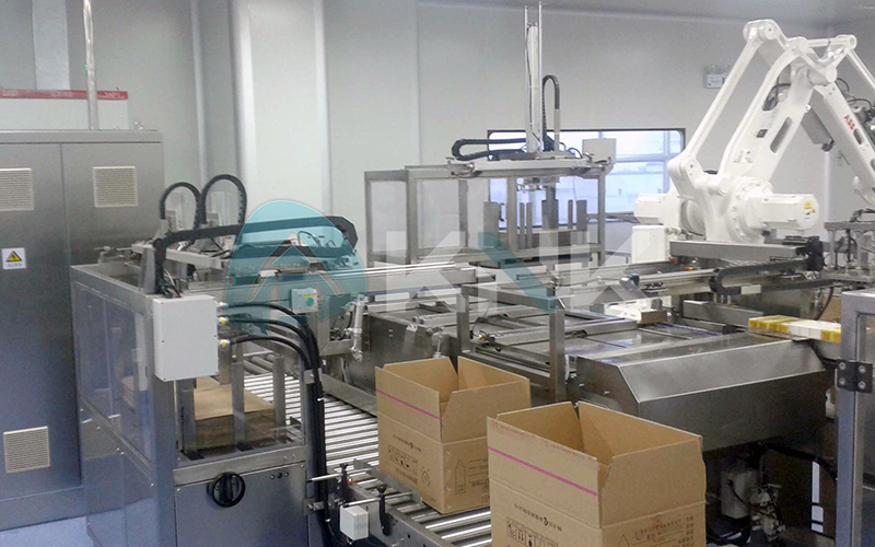 液体制剂类药品自动包装线