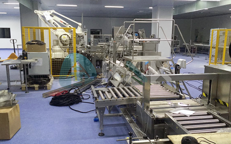 瓶类药品全自动包装线